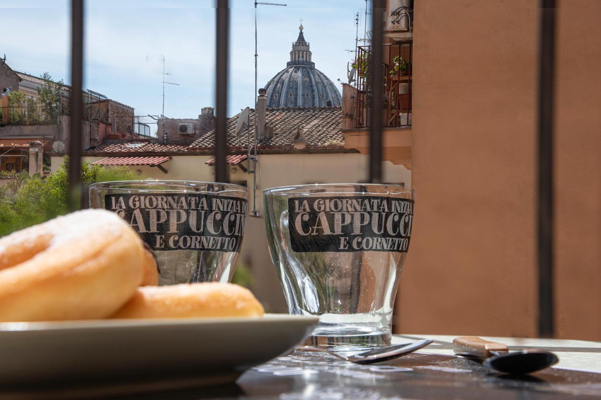 Vatican Boutique Apartment With St Peters Dome View 로마 외부 사진