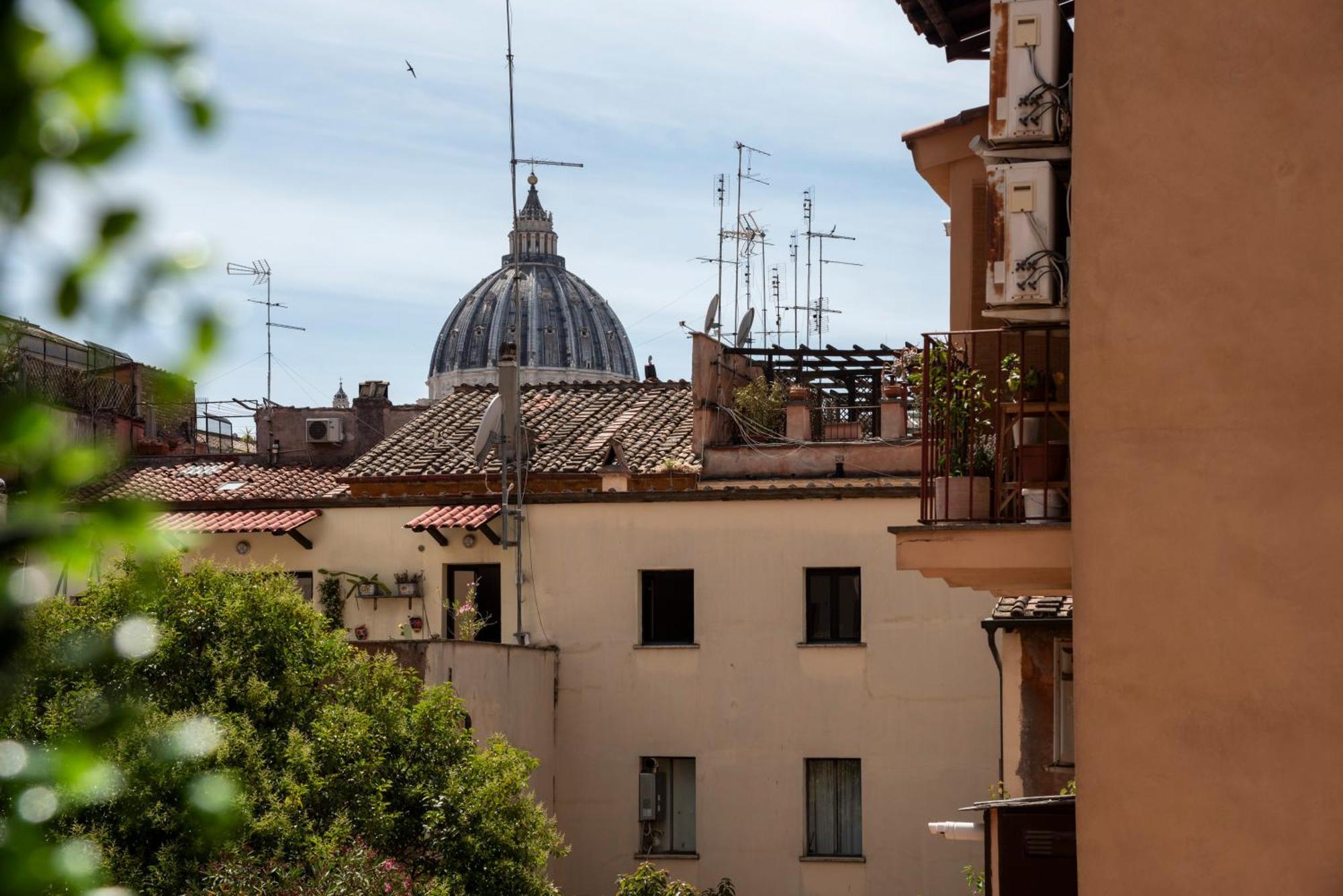 Vatican Boutique Apartment With St Peters Dome View 로마 외부 사진